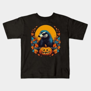 Honey Badger Halloween Kids T-Shirt